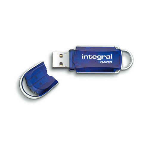 2.88.446.05006 Integral USB Stick Courier 64GB Produktbild Front View L