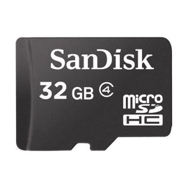 2.88.448.00528 SanDisk SDHC Micro 32GB Produktbild