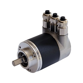 514803 Pepperl PVM58N-011AGR0BN-1213 Absolutwert-Drehgeber PROFIBUS-DP Class2 Produktbild