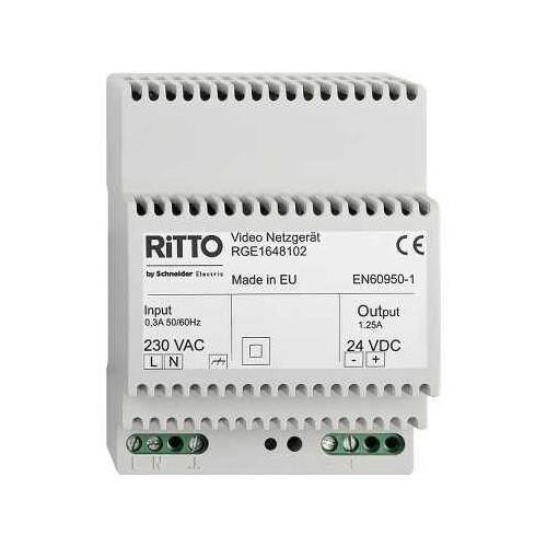 RGE1648102 Ritto Video Netzgerät Produktbild Front View L