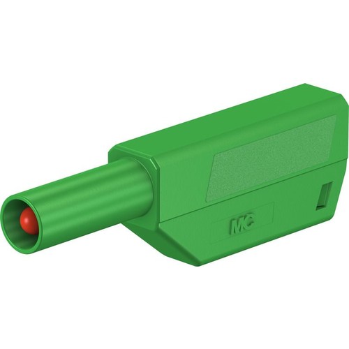 22.2657-25 MULTI CONTACT SLS425-SE/Q/N 4 mm Einzelstecker komplett grün Produktbild