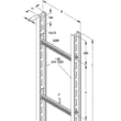 323463 Niedax STIC 86/403 Steigetrasse schwer 80x480x6000mm 1,75kN Produktbild