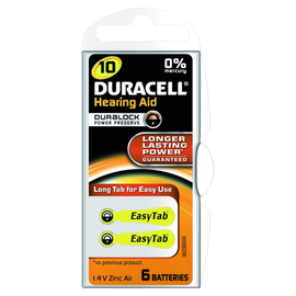 Duracell 12x Hörgeräte-Batterien Typ 312 PR41 EasyTab DURACELL 