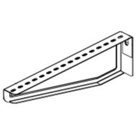 186600 Niedax Hängestiel u.Wandausleger mittelschwer 82x420mm KTAM400 Produktbild