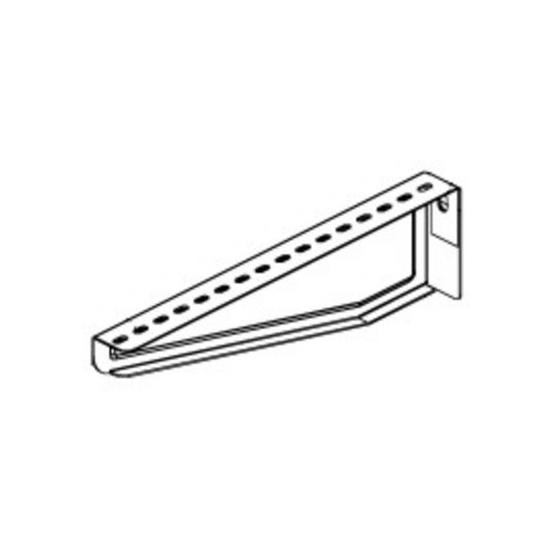 186600 Niedax Hängestiel u.Wandausleger mittelschwer 82x420mm KTAM400 Produktbild Front View L