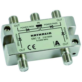 21610005 Kathrein EBC 14 4fach F Verteiler 5 2400 MHz, Schirmklasse A, A Produktbild