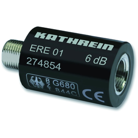 274854 Kathrein ERE 01 F Dämpfungsstecker, 6 dB Produktbild