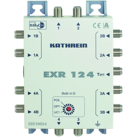 20510054 Kathrein EXR 124 DiSEqC Umschaltmatrix 4 x 2 auf 1 Produktbild