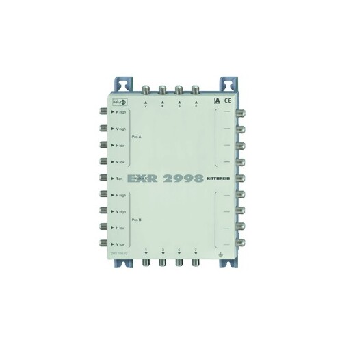 20510020 Kathrein EXR 2998 Multischalter Durchgang 9 auf 8 Produktbild Front View L