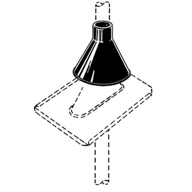 218208 Kathrein ZTC 42 Abdeckkragen D = 42 mm, zur regendichten Abdeckung der E Produktbild front M