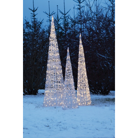 568318 Hellum LED Acryl Pyramide 90 cm N12 Produktbild front M