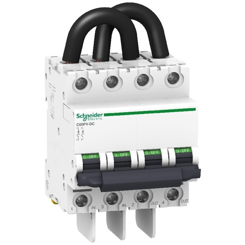 A9N61650 Schneider E. C60PV DC LS/Photovoltaik 2P 10A 800VDC Produktbild Front View L