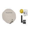 229993 Telestar Set Telestar Alurapid 45, SAT Antenne, Twin LNB, Mast und Wa Produktbild