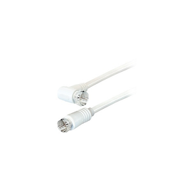 207075 P-Sat SAT 28 W Sat-Anschlusskabel 2x F-schraub-Stecker gerade/gewink. 1,5m Produktbild front M