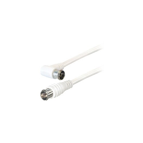 207079 P-Sat SAT 38 W Sat-Anschlusskabel 2x F-Quick-Stecker gerade/gewinkelt 1,5m Produktbild