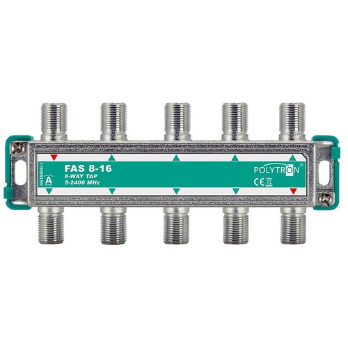 208023 Pötzelsberger FAS 8 16, 5 2400 MHz Abzweiger, F-Anschluss Produktbild Front View L