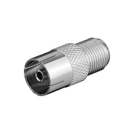 209068 Pötzelsberger SBFC4 Ante.-Adapter F-Kupplung(F-Buchse) - IEC(Koax)-Buchse Produktbild