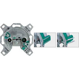 207101 Pötzelsberger PODO 10 U, TV Durchgangsdose, Premium Produktbild front M