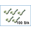 204032 Pötzelsberger NGS 60/100, Nagelschellenset, Inhalt 100 Stück Produktbild front S