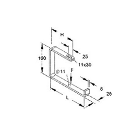 843022 Niedax Zentralabhänger ZCB 100 Produktbild