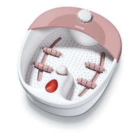 636.05 (0) Beurer FB 20 Fußsprudelbad mit Massageroll Aufsätze rosa Produktbild