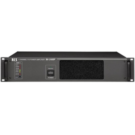 BA-240 DP RCS 1 Kanal Endverstärker, (360/240 W, 2 HE), überwachbar mit FD-20 Produktbild front M