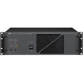 BA-2480 DP RCS 2 Kanal Endverstärker, (2x 720/480 W, 3 HE), überwachbar mit F Produktbild front M