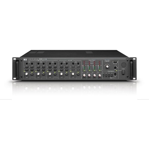 MXA-4120 A RCS 4 Kanal Matrix Mischverstärker, 4x 180/120?W, 2 HE, (5 Produktbild Front View L