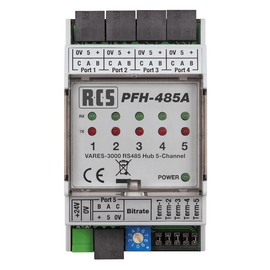 PFH-485 A RCS ?VARES 3000? RS485 Hub, 5 Kanal, digital Produktbild front M