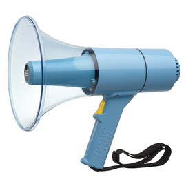 WHM-025 RCS Handmegaphon, max. 25 W, hellblau Produktbild front M