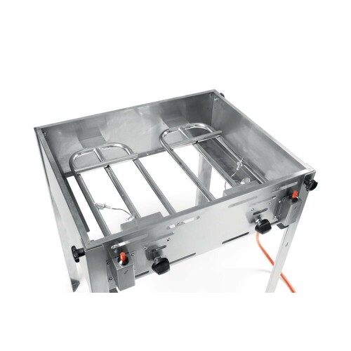 154717 Hendi Grill Master Maxi, mit Rost und Bratpfanne, Propangas, 11,6 KW, Ede Produktbild