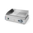203156 Hendi Grillplatte, 1/2 glatt 1/2 gerillt, 550x430x260 mm, 2400 Watt Produktbild front S
