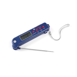 271308 Hendi Digital Thermometer mit einklappbarer 120 mm Sonde aus Edelstahl Produktbild