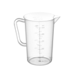 567104 Hendi Messbecher mit Skala, 0.5 Liter, transp. Kunststoff Produktbild front S