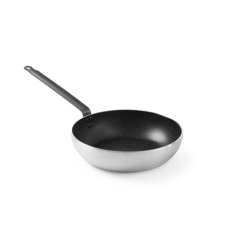 627747 Hendi Nonstick Wok Aluminium, 320x(h)100 mm Produktbild