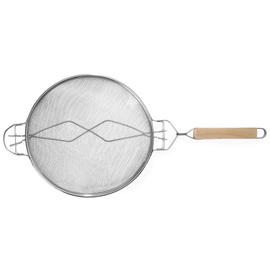 639009 Hendi Sieb mit Holzgriff, doppelte Maschung, Ø260 mm Produktbild