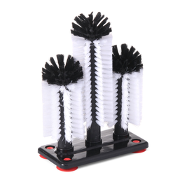 696040 Hendi Gläserspülbürste 3 teilig, (H)180/250/180 mm, Kunststoff mit 3 Nyl Produktbild front M