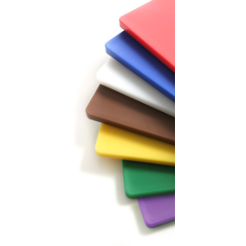 825563 Hendi Schneidbrett HACCP, 450x300 mm, gelb, Kunststoff HDPE 500 Produktbild front M