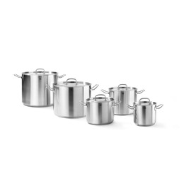 837306 Hendi Suppentopf mit Deckel KitchenLine, (D)240 mm Produktbild