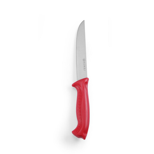 842423 Hendi Fleischmesser HACCP, rot, 150 mm, mit Kunststoffgriff Produktbild