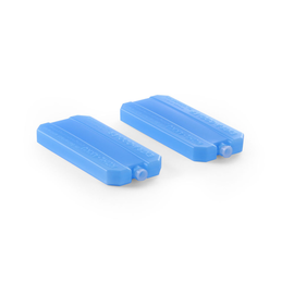 871812 Hendi Rolltop Vitrine, doppelt mit 2 Edelstahltabletts und je 2 Kühlak Produktbild front M