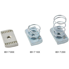 6517006 Walraven Walraven BIS Strut Schiebemutter ev M6 Produktbild front M