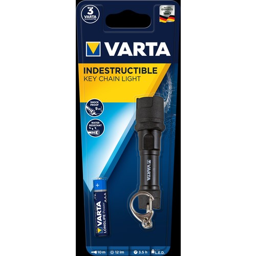 16701101421 VARTA Indestructible Key Chain Light 1AAA Taschenlampe mit Batt. Produktbild