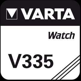 00335101111 VARTA WATCH V335 (1STK.-BL.) Knopfzellenbatterie 1,55V Produktbild