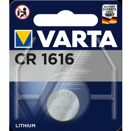 06616101401 VARTA ELECTRONICS CR1616 (1STK.-BL.) Knopfzellenbatterie Produktbild