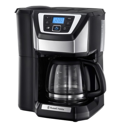 23173016002 Russell Hobbs Chester Grind & Brew digitale Glas Kaffeemaschine 220 Produktbild Front View L