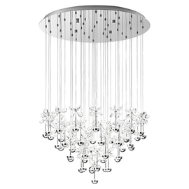 93661 Eglo LED HL ?780 CHROM/KRISTALL PIANOPOLI Produktbild