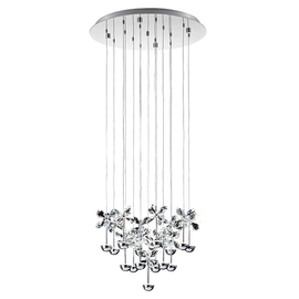 93662 Eglo LED HL ?500 CHROM/KRISTALL PIANOPOLI Produktbild