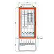 WGV0072 WALTHER Gruppenverteilerschrank Produktbild