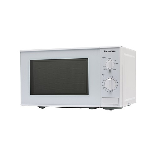 NN-K101WMEPG Panasonic Mikrowelle 800W 1000W grill, 20L, weiß Produktbild Front View L